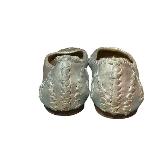 JACK ROGERS WOVEN SILVER FLATS - Picture 5 of 5